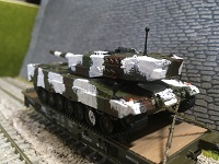 Leopard schneetarn